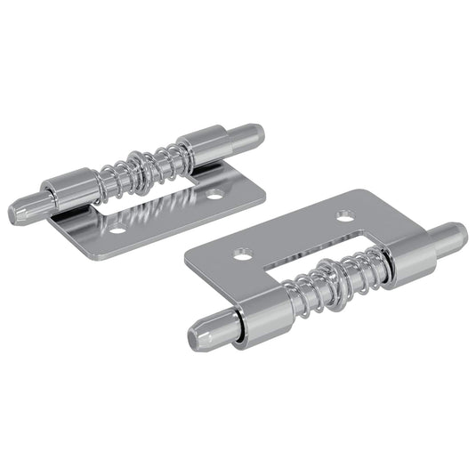 Vidaxl latch 2 pcs zilver 46 x 17 x 1,2 mm staal