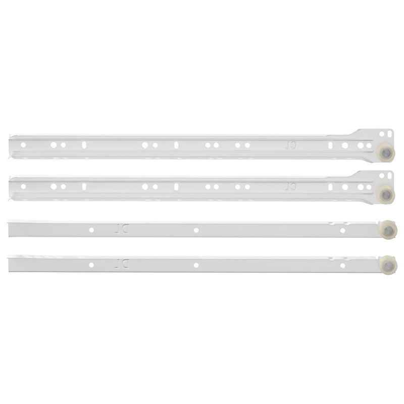 Chargez l'image dans la visionneuse de la galerie, Vidaxl ladegeleider 55 pcs wit staal
