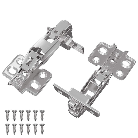 Vidaxl scharnier 2 pcs nikkel 139 x 64,1 x 10 mm ijzer