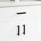 Vidaxl kasthandgreep 12 pcs zwart 121 x 16.6 x 28.3 mm ijzer