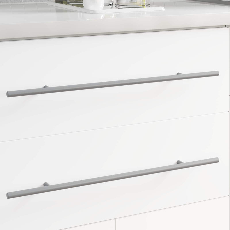 Afbeelding laden in galerijviewer, Vidaxl handvat 12 pcs zilver 500 mm staal
