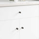Vidaxl kastknop 12 pcs zwart 18 x 23 mm ijzer