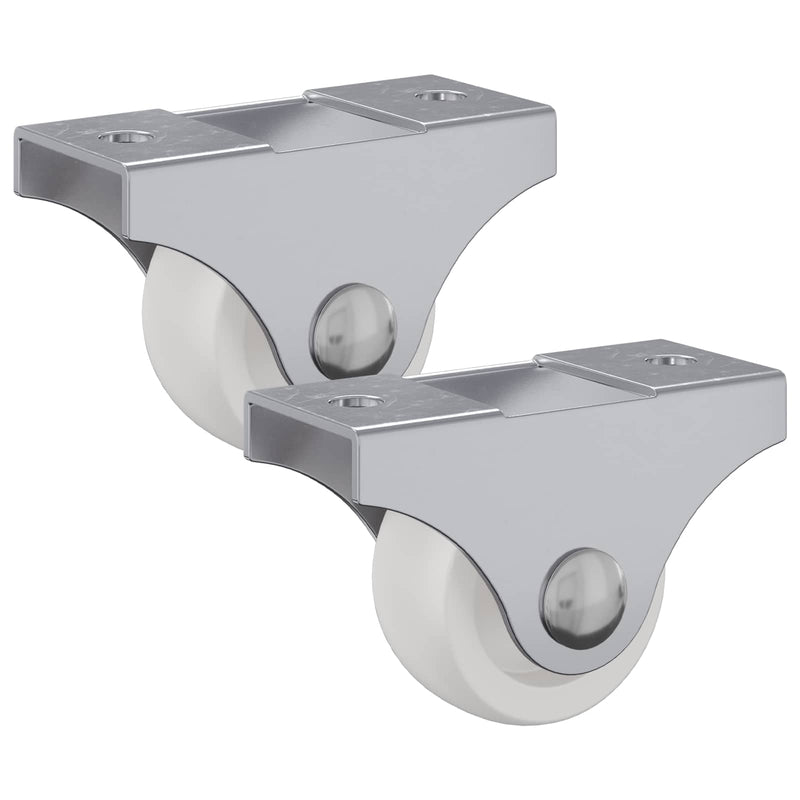 Afbeelding laden in galerijviewer, Vidaxl caster 2 pcs wit 42 x 11,5 x 29 mm ijzer
