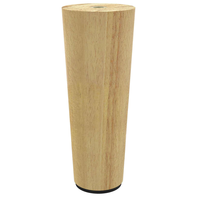 ギャラリービューアに画像をロードする, Vidaxl meubelpoten 2 pcs bruin ø 44 x 100 mm massief eucalyptus hout
