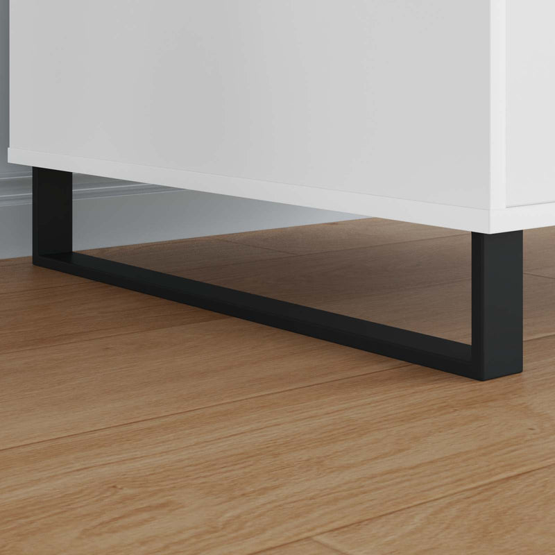 Chargez l'image dans la visionneuse de la galerie, Vidaxl meubelpoten 2 pcs zwart 596 x 40,5 x 100 mm ijzer
