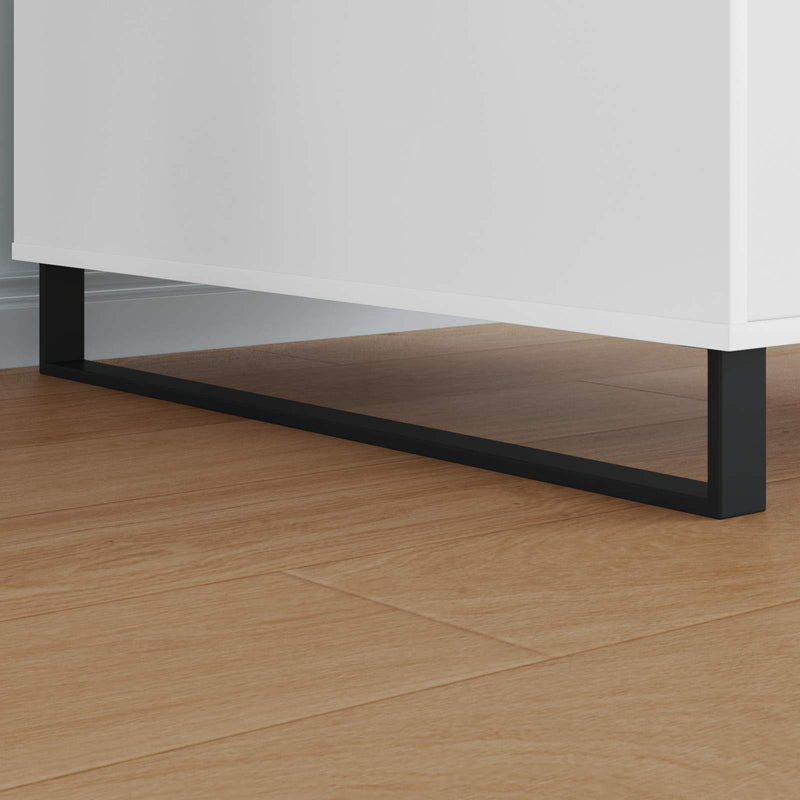 Chargez l'image dans la visionneuse de la galerie, Vidaxl meubelpoten 12 pcs zwart 796 x 40,5 x 100 mm ijzer
