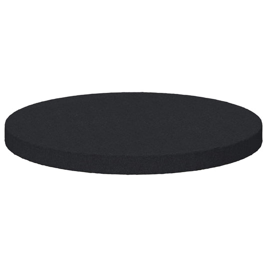 Vidaxl meubelvoetjes pads 2 pcs zwart ø 30 x 2 mm eva
