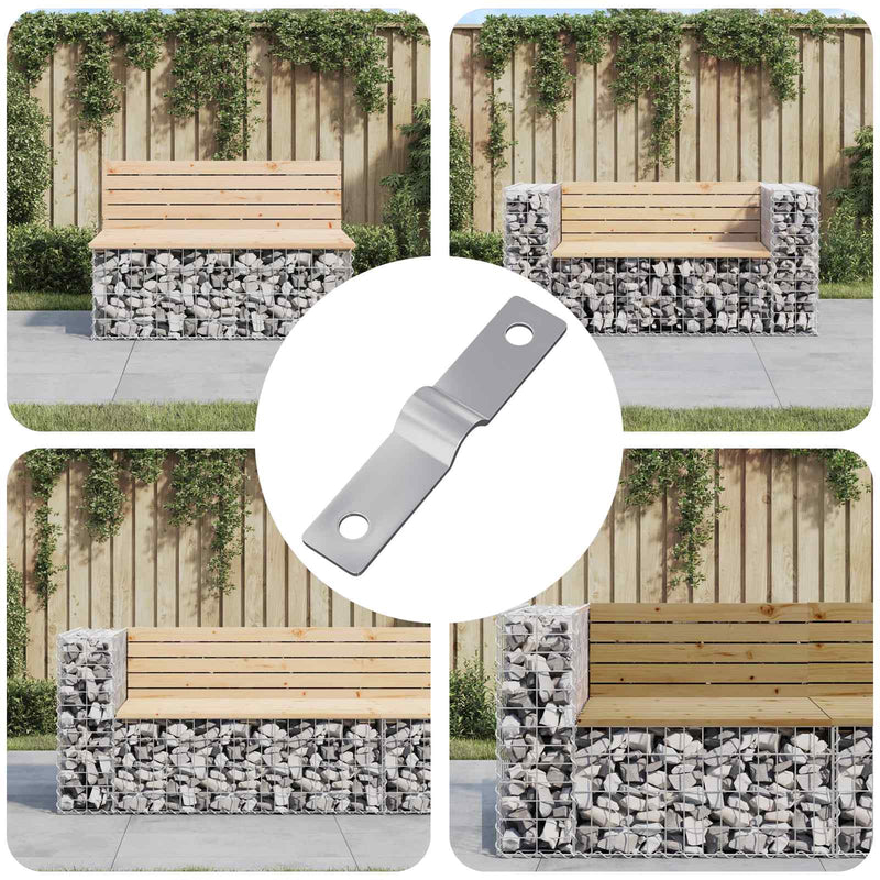 Afbeelding laden in galerijviewer, Vidaxl strijkplaat 12 pcs zilver 50 x 10 x 1,2 mm ijzer
