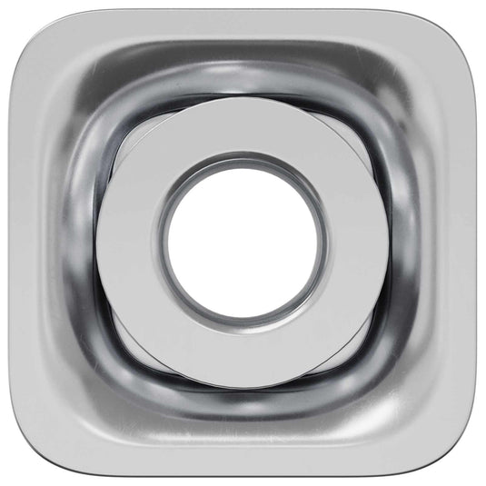 Vidaxl draadbuis invoeg 1818 pcs zwart en zilver 15,8 x 15,8 x 22,5 mm