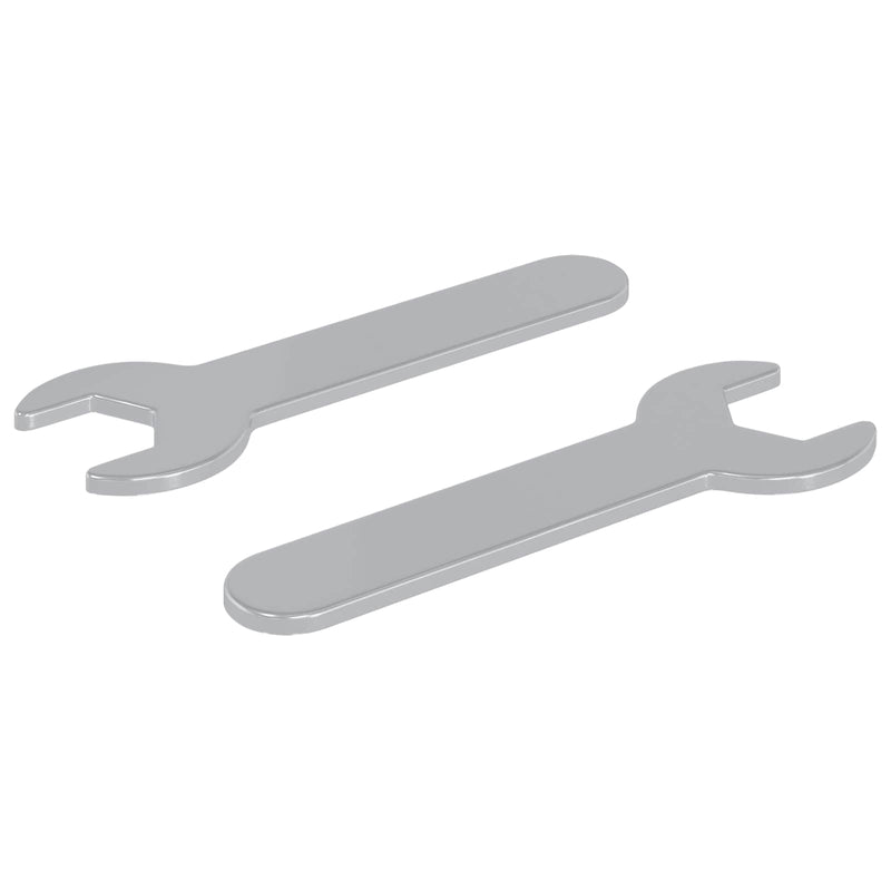 Chargez l'image dans la visionneuse de la galerie, Vidaxl schroefsleutel 2 pcs zilver 13 mm ijzer
