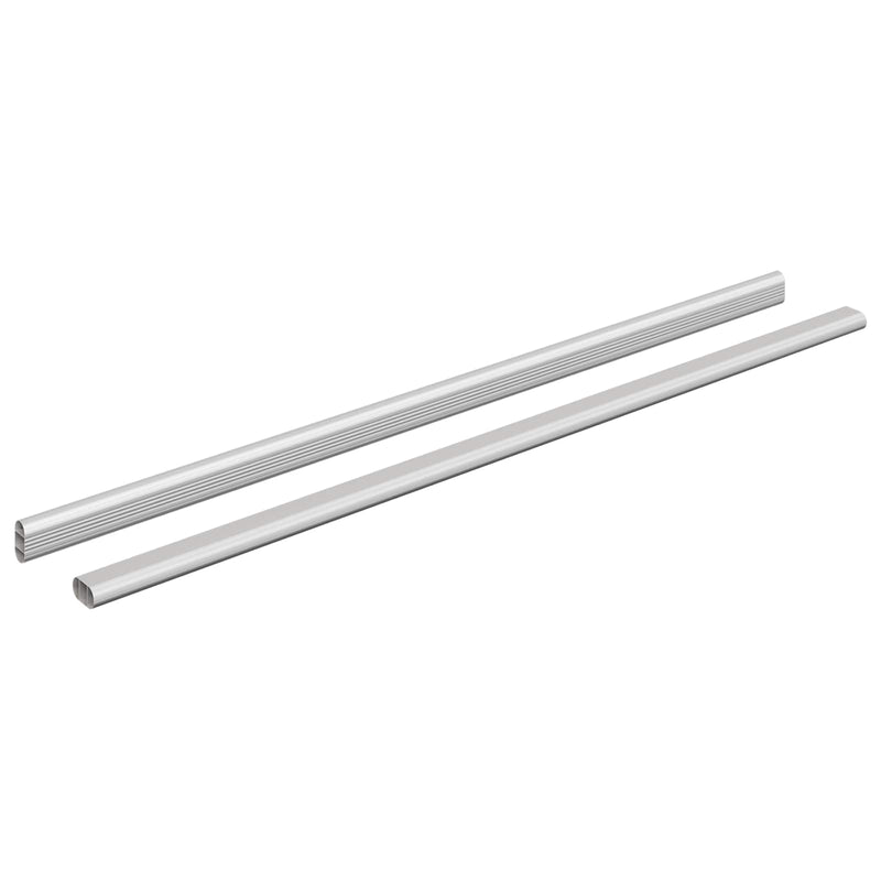 Chargez l'image dans la visionneuse de la galerie, Vidaxl kaststaaf 2 pcs zilver 764 x 15 x 29 mm aluminium legering
