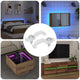 Vidaxl led strip clips 2 pcs doorzichtig 23,8 x 7,3 x 4,3 mm