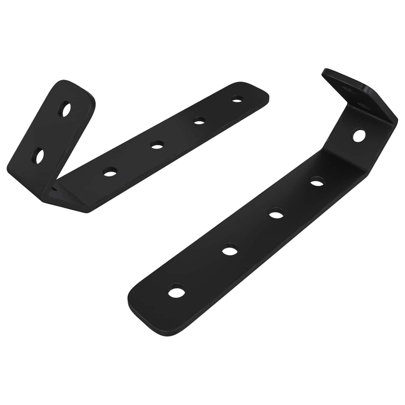 Chargez l'image dans la visionneuse de la galerie, Vidaxl haken 2 pcs zwart m5 x 110 mm ijzer
