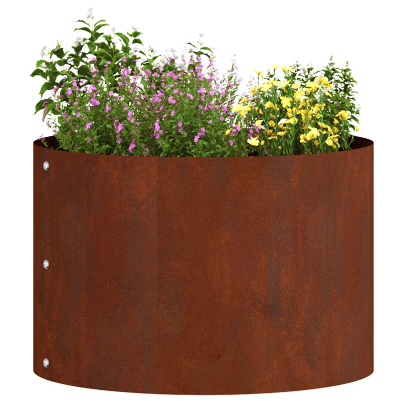 Chargez l'image dans la visionneuse de la galerie, Vidaxl plantenring 5 pcs bruin 30 x 30 x 20 cm cortenstaal
