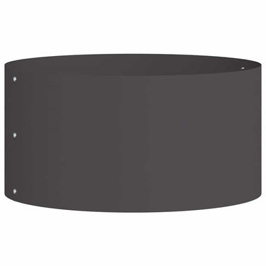 Vidaxl plantenring zwart 40 x 40 x 20 cm koudgewalst staal