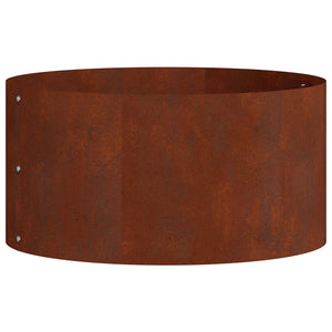 Vidaxl plantenring bruin 40 x 40 x 20 cm cortenstaal