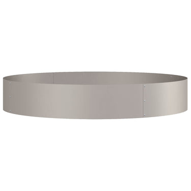Vidaxl plantenring bruin 120 x 120 x 20 cm cortenstaal