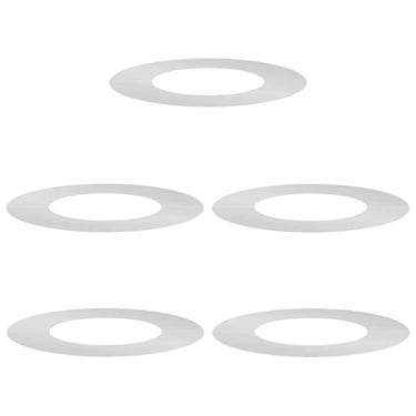 Vidaxl geschikt voor platte boomringen 5 pcs zilver ø40 70 cm