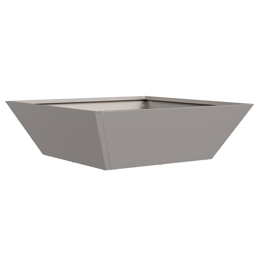 Vidaxl tuin bloempot 5 pcs roestig 50 x 50 x 15 cm cortenstaal