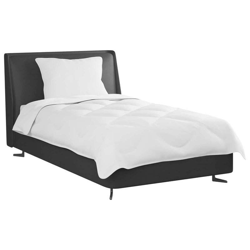 Afbeelding laden in galerijviewer, Vidaxl dekbed set met kussen 2 pcs wit microvezel
