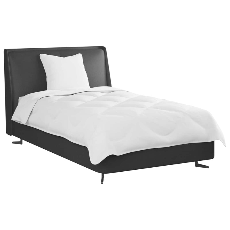 Afbeelding laden in galerijviewer, Vidaxl dekbed set met kussen 2 pcs wit microvezel
