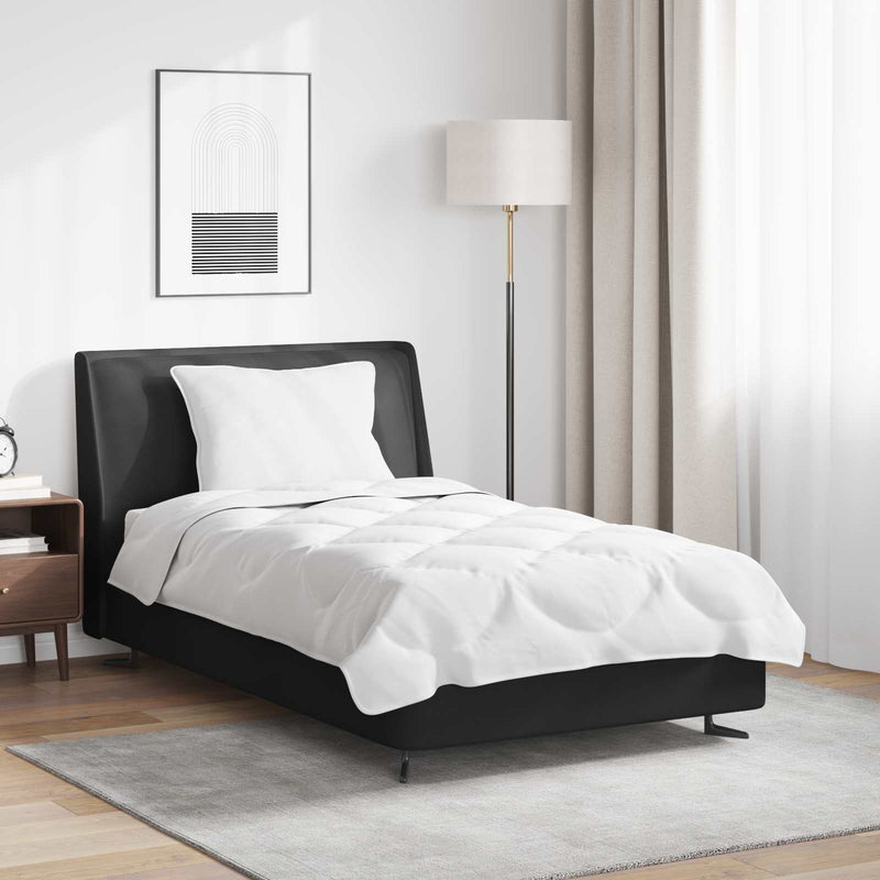 Chargez l'image dans la visionneuse de la galerie, Vidaxl dekbed set met kussen 2 pcs wit microfibre
