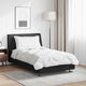 Vidaxl dekbed set met kussen 2 pcs wit microfibre