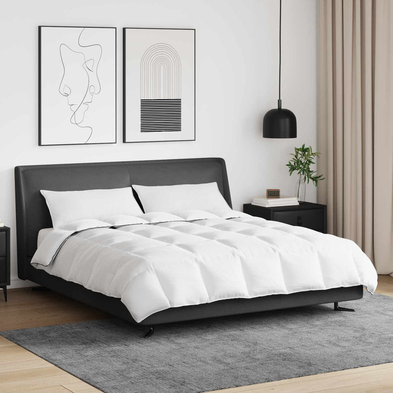 Chargez l'image dans la visionneuse de la galerie, Vidaxl winter dekbed met kussen 3 pcs wit donsveertjes
