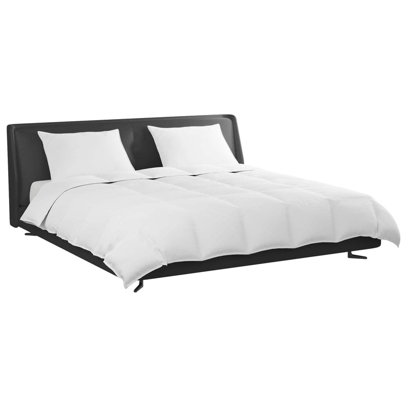 Chargez l'image dans la visionneuse de la galerie, Vidaxl dekbed set met kussen 3 pcs wit donsveertjes
