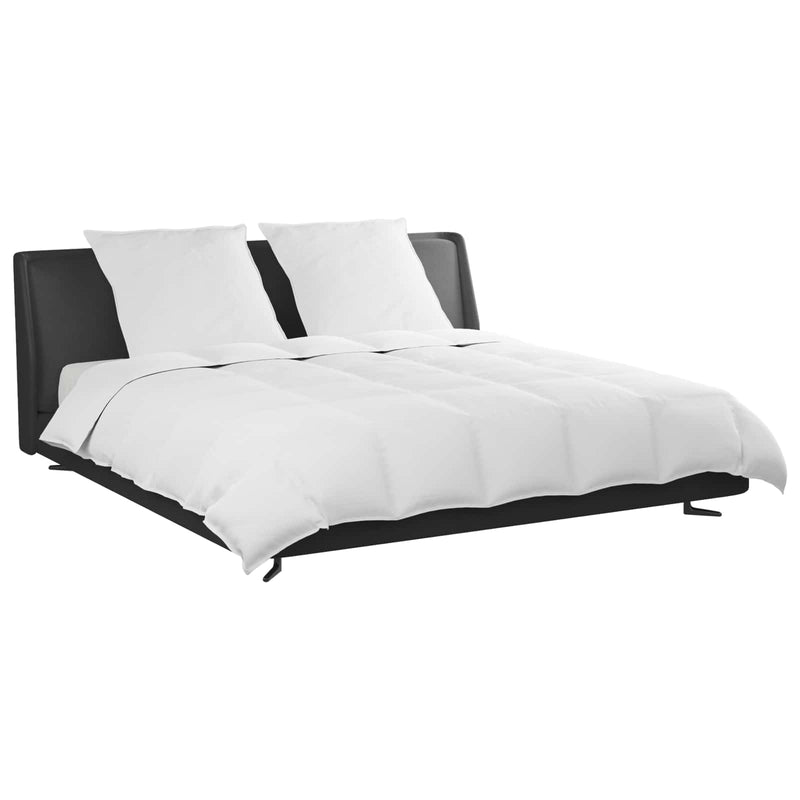 Chargez l'image dans la visionneuse de la galerie, Vidaxl dekbed set met kussen 3 pcs wit donsveertjes
