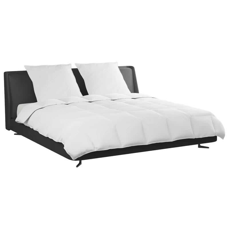 Chargez l'image dans la visionneuse de la galerie, Vidaxl dekbed set met kussen 3 pcs wit donsveertjes
