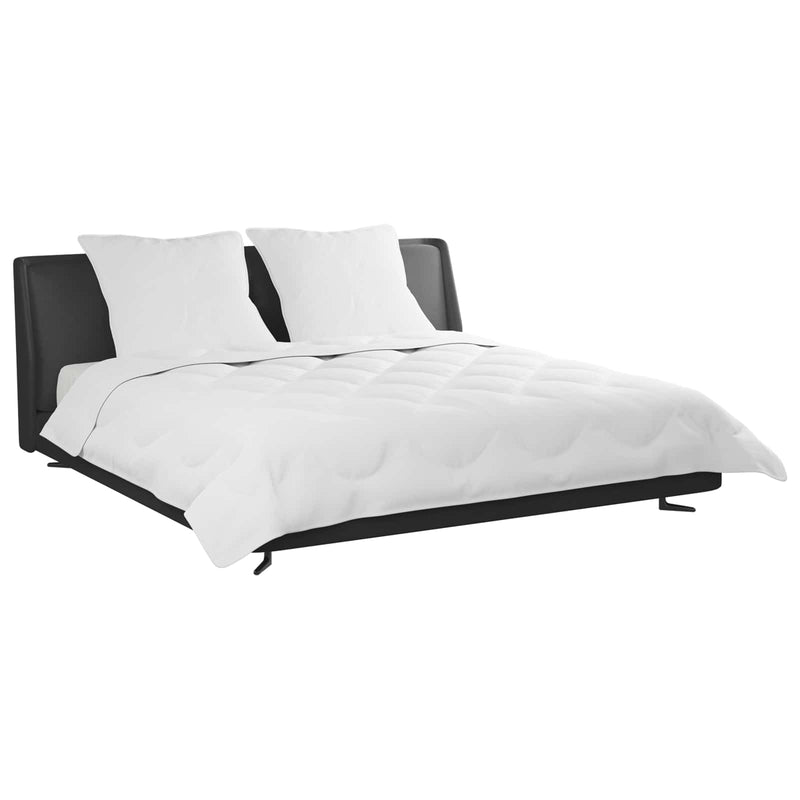 Chargez l'image dans la visionneuse de la galerie, Vidaxl dekbed met kussen 3 pcs wit microfibre
