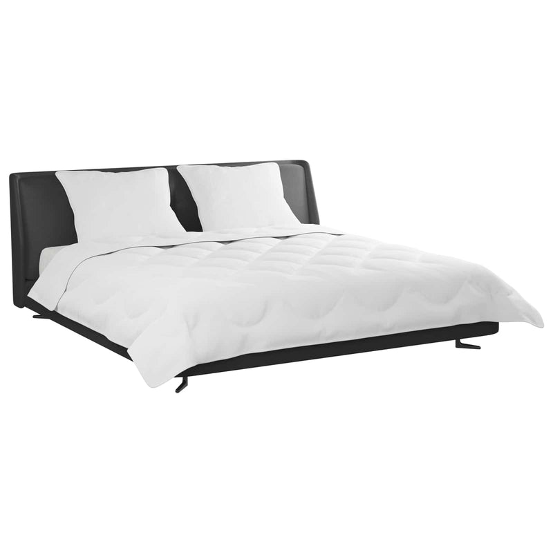 Afbeelding laden in galerijviewer, Vidaxl dekbed met kussen 3 pcs wit microfibre
