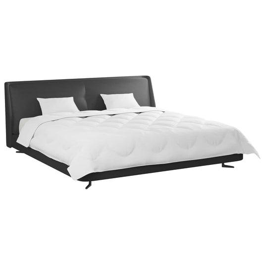 Vidaxl all-season dekbed met kussen 3 pcs wit microvezel