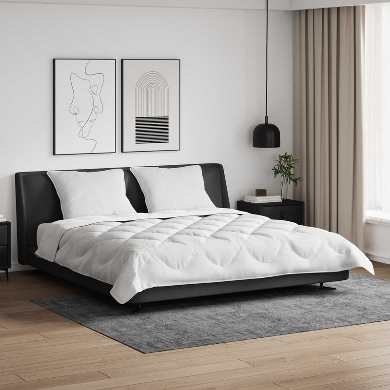 ギャラリービューアに画像をロードする, Vidaxl dekbed met kussen 3 pcs wit microfibre
