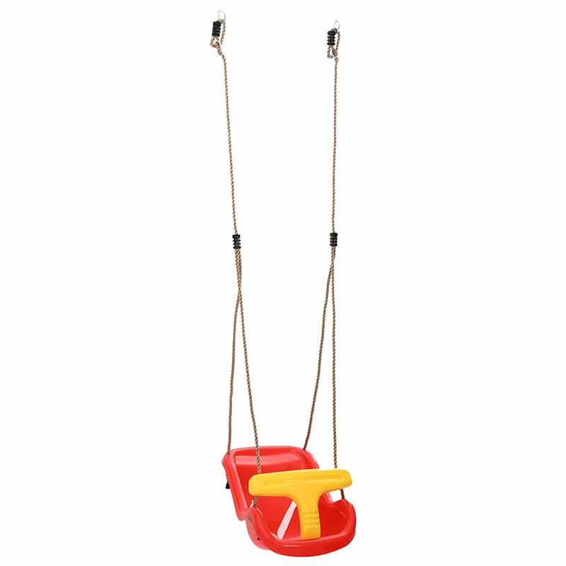 Chargez l'image dans la visionneuse de la galerie, Vidaxl babyschommel 2 pcs rood 36 x 43 x 42 cm kunststof
