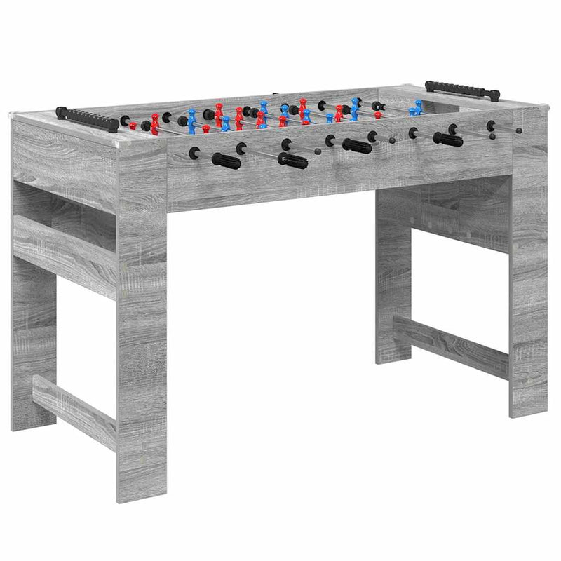 ギャラリービューアに画像をロードする, Vidaxl voetbaltafel grijs sonoma 125 x 60,5 x 80 cm bewerkt hout

