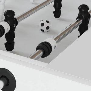 Vidaxl voetbaltafel bumpers 3 x 3 x 2 cm stang 16 pcs zwart kunststof