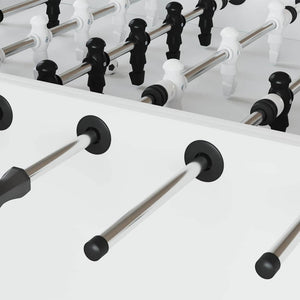 Vidaxl voetbal tafel lagertjes 10 pcs zwart 3 x 3 x 2,1 cm kunststof