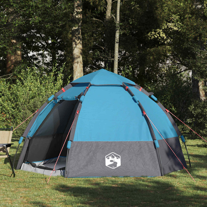 Chargez l'image dans la visionneuse de la galerie, Vidaxl instant tent met regenhoes voor 4 personen met snelle release
