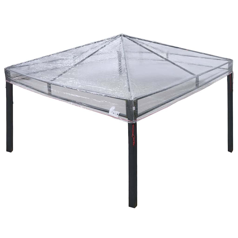 Chargez l'image dans la visionneuse de la galerie, Vidaxl gazebo dekking vervanging doorzichtig 300 x 300 x 26 cm pvc
