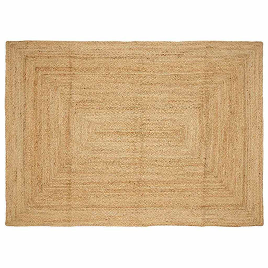 Vidaxl gebied tapijt beige 200 x 290 cm jute