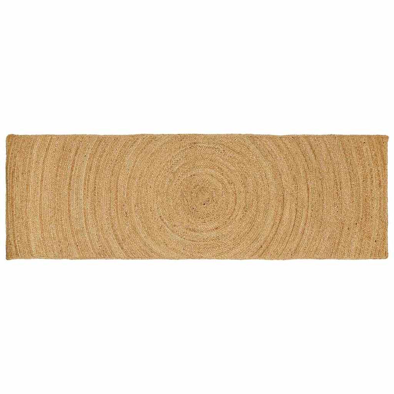 ギャラリービューアに画像をロードする, Vidaxl vloerkleden rechthoekig bruin 80 x 200 cm jute
