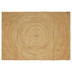 Vidaxl vloerkleden rechthoekig bruin 160 x 230 cm jute
