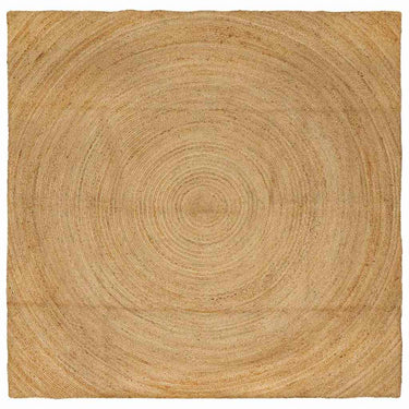 Vidaxl vloerkleden vierkant bruin 240 x 240 cm jute
