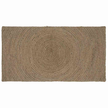 Vidaxl vloerkleden rechthoekig grijs 80 x 150 cm jute