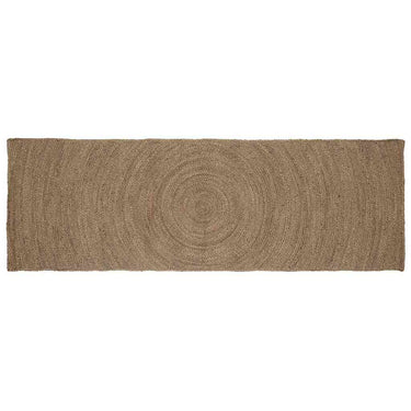 Vidaxl vloerkleden rechthoekig grijs 80 x 300 cm jute