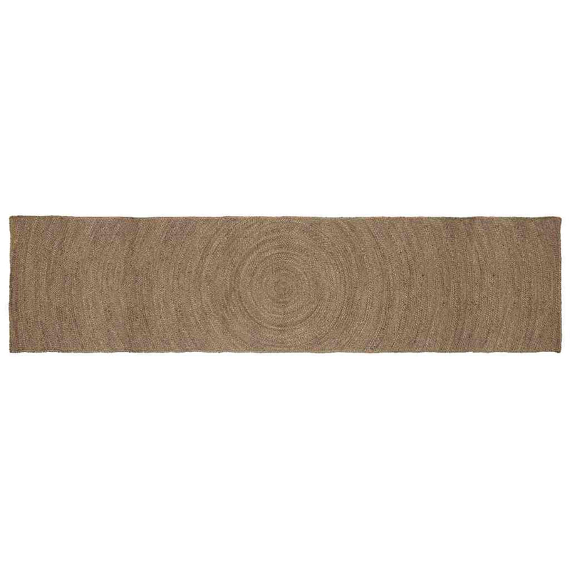 ギャラリービューアに画像をロードする, Vidaxl vloerkleden rechthoekig grijs 80 x 400 cm jute
