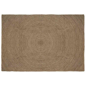 Vidaxl vloerkleden rechthoekig grijs 160 x 230 cm jute