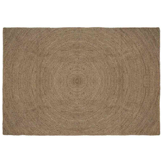 Vidaxl vloerkleden rechthoekig grijs 160 x 230 cm jute